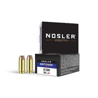 Nosler 40 S&W 200gr JHP