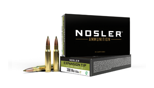 Nosler 308 Win 168gr E-Tip