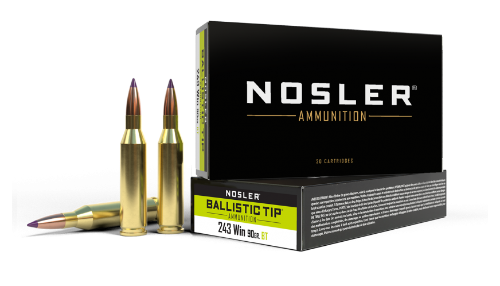 Nosler 243 Win 90gr Ballistic Tip