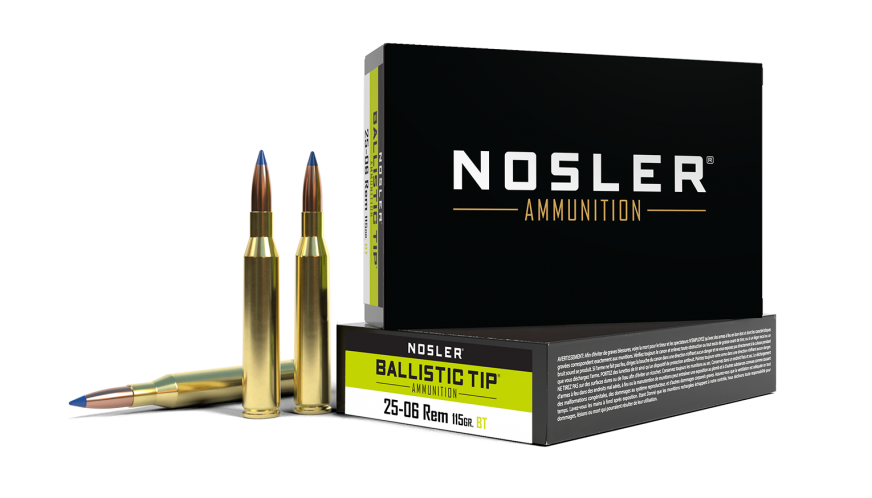 Nosler 25-06 Remington 115gr Ballistic Tip #40071
