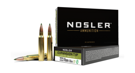 Nosler 223 Rem 55gr E-Tip