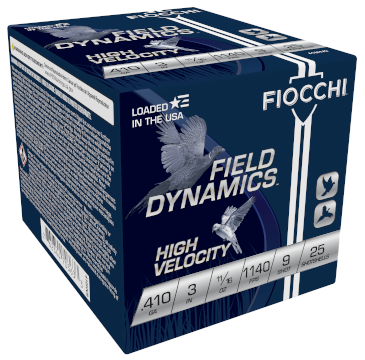 Fiocchi 410ga #9 11/16oz 1140fps *410HV9