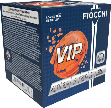 Fiocchi 410ga #8 1/2oz 1250fps *410VIP8