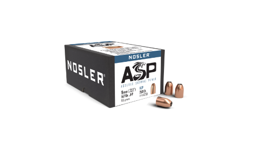 Nosler 9mm 147gr JHP ASP #43258