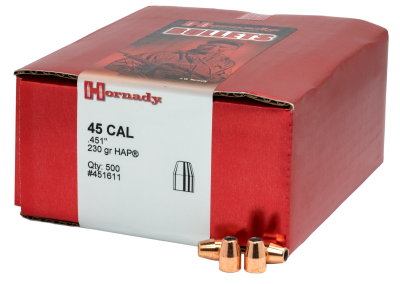 Hornady 45cal 230gr HAP