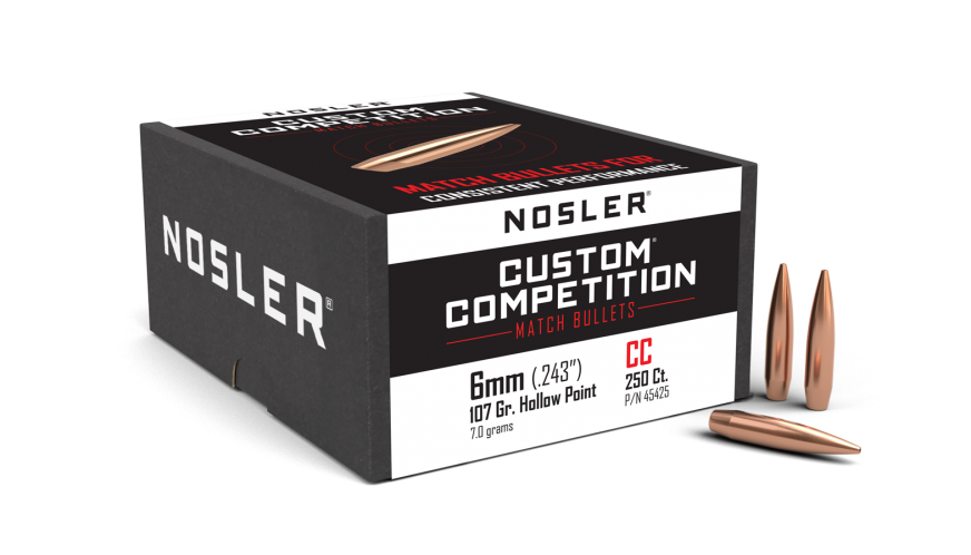 Nosler 6mm 107gr HPBT CC #45425