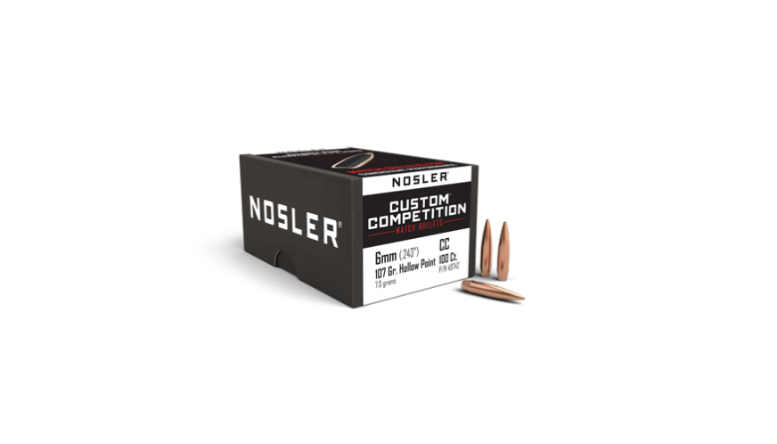 Nosler 6mm 107gr HPBT CC #49742