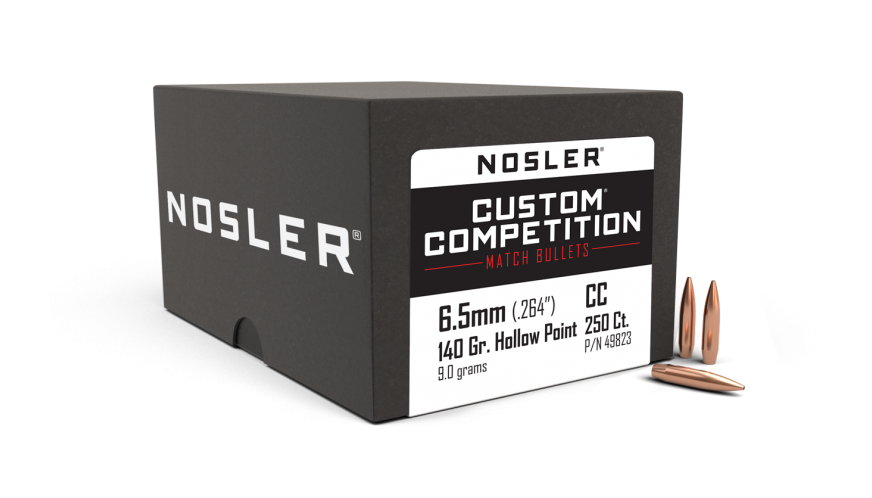 Nosler 6.5mm 140gr Custom Competition