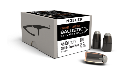 Nosler 45-70 Govt. 300gr Ballistic SilverTip #51834
