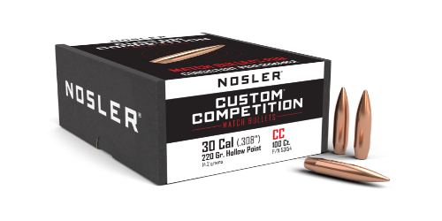 Nosler 30cal 220gr Custom Competition #53154