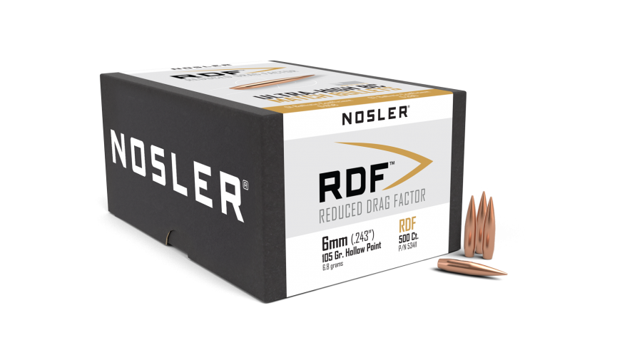 Nosler 6mm 105gr RDF  500ct #53411
