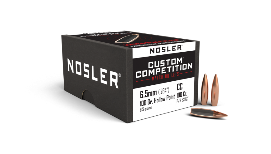 Nosler 6.5mm 100gr Custom Competition
