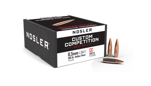 Nosler 6.5mm 100gr Custom Competition 250ct