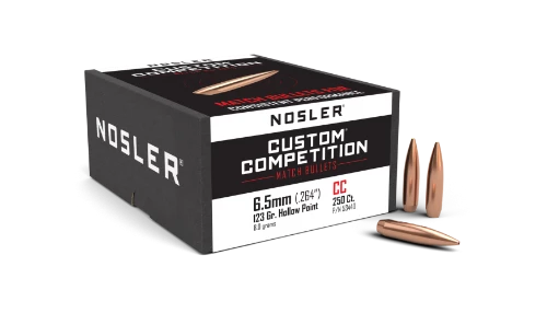 Nosler 6.5mm 123gr Custom Competition