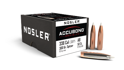Nosler 338cal 300gr AccuBond #54851