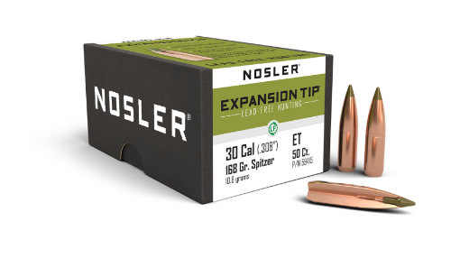 Nosler 30cal 168gr E-Tip #59415