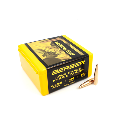 Berger 6.5mm 144gr Long Range Hybrid Target #26485