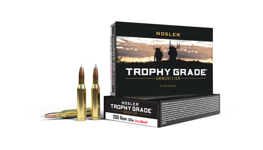 Nosler 260 Remington 130gr AccuBond