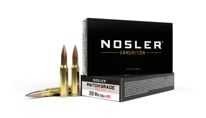 Nosler 308 Win 155gr CC HPBT 60052