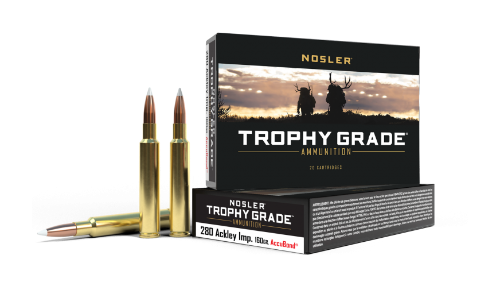 Nosler 280 Ackley Imp. 160gr AccuBond