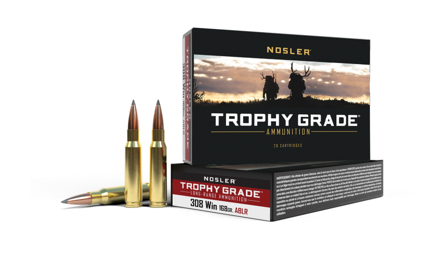 Nosler 308 Winchester 168gr ABLR