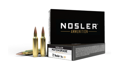 Nosler 22 Nosler 70gr RDF