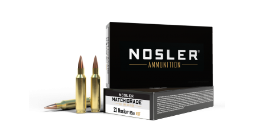 Nosler 22 Nosler 85gr RDF