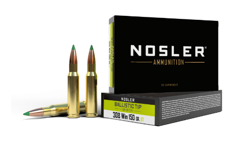 Nosler 308 Win 150gr Ballistic Tip