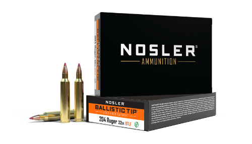 Nosler 204 Ruger 32gr Ballistic Tip Lead Free