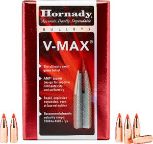 Hornady 22cal 55gr V-Max w/ Cannelure