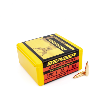 Berger 6mm 95gr Classic Hunter  #24570 - BLUE COLLAR RELOADING