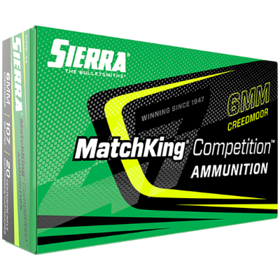Sierra 6mm Creedmoor 107gr HPBT - MatchKing