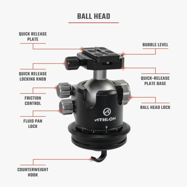 Athlon MIDAS CF40 TRIPOD