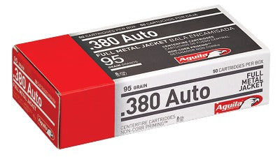 Aguila 380 Auto 95gr FMJ