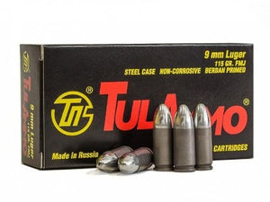 TulAmmo 9mm 115gr FMJ