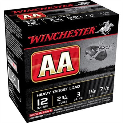 Winchester AA 12ga 1-1/8oz #7.5 1200FPS *AAM127