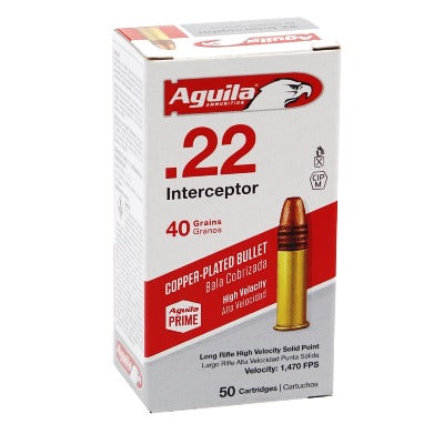 Aguila 22LR 40gr Interceptor CPSP (50ct)