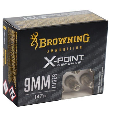 Browning 9mm 147gr X-Point