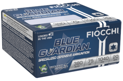 Fiocchi 380 Auto 75gr RRHP