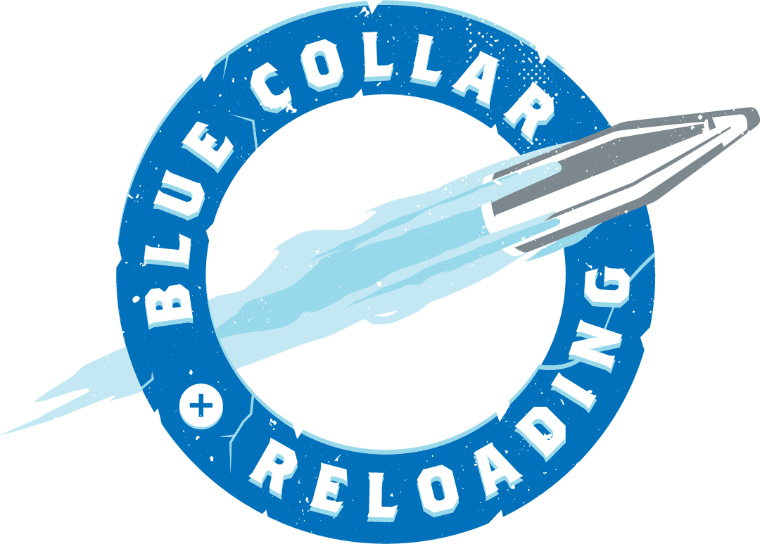 BCR 4" Decal (New Logo) - BLUE COLLAR RELOADING