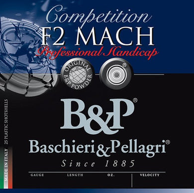 B&P F2 Mach 12ga 1oz #8 1250fps *12B1F2L8