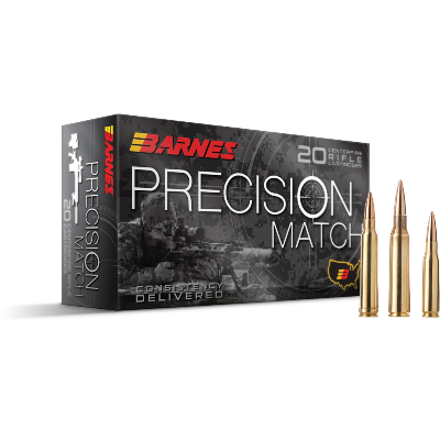 Barnes Precision Match 223 Rem 55gr OTM BT