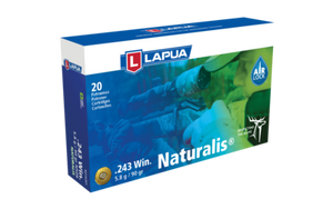 Lapua 243 Win 90gr Naturalis Solid