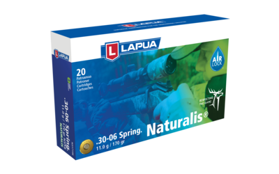 Lapua 30-06 Sprg 170gr Naturalis