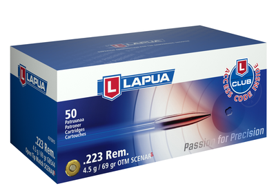 Lapua 223 Rem 69gr OTM Scenar-L