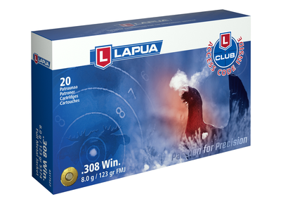 Lapua 308 Win 123gr FMJ