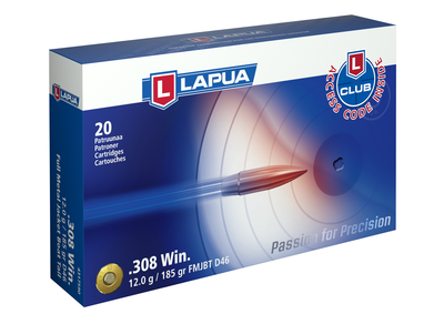 Lapua 308 Win 185gr FMJBT