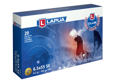 Lapua 6.5x55 SE 100gr FMJ