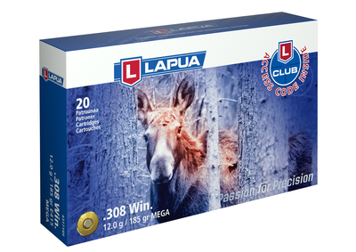 Lapua 308 Win 185gr Mega