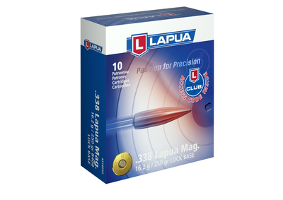 Lapua 338 Lapua Mag 250gr FMJBT